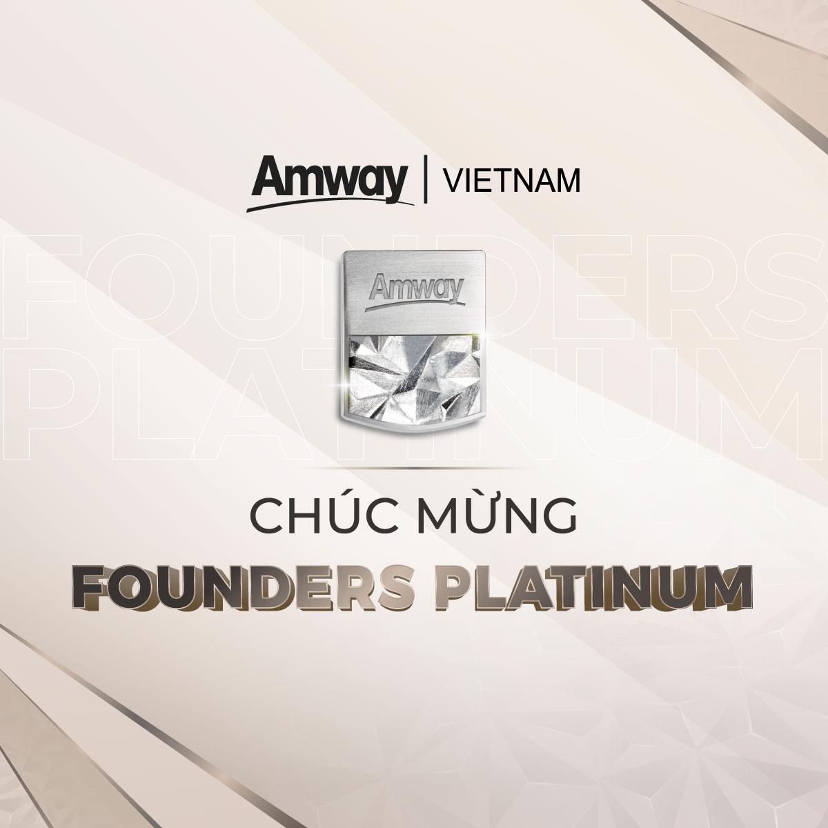 Founders Platinum amway